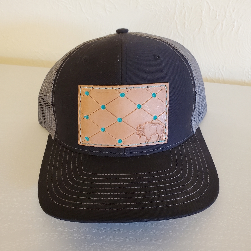 Leather Patch Cap